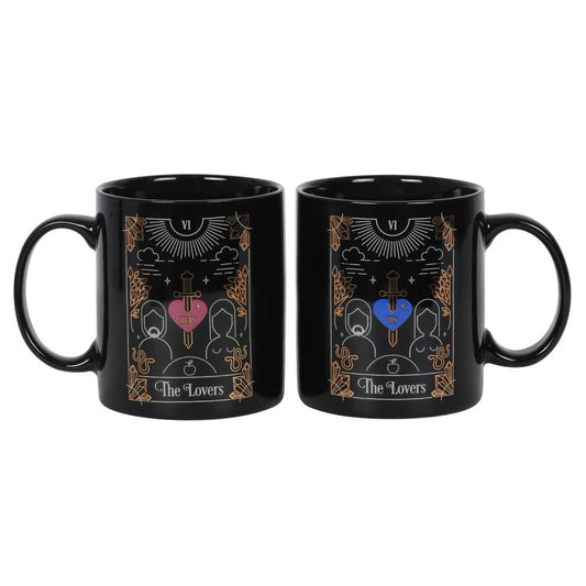 The Lovers Tarot Couples Mug Set NEW!