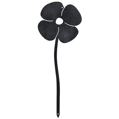 Poppy Corten Wall Art