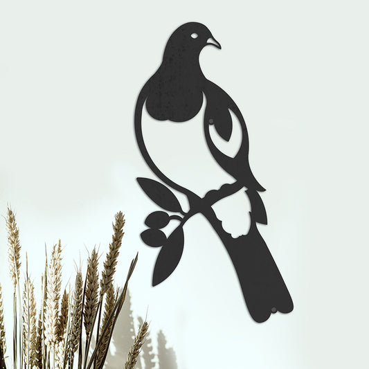 Kereru Corten Steel Wall Art