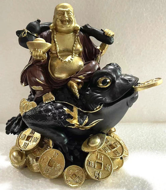 Buddha on Wealth Toad