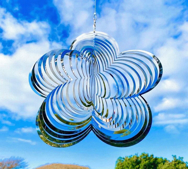 Flower Wind Spinner