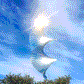 Helix Wind Spinner - Silver