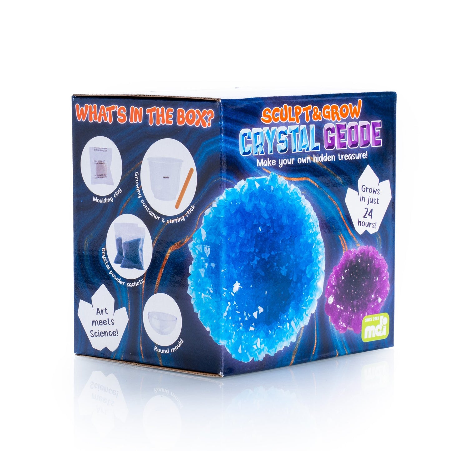 Sculpt and Grow Crystal Geode