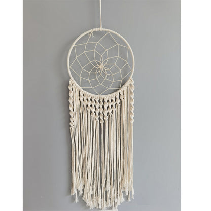 Cream Spiral Dreamcatcher 25cm