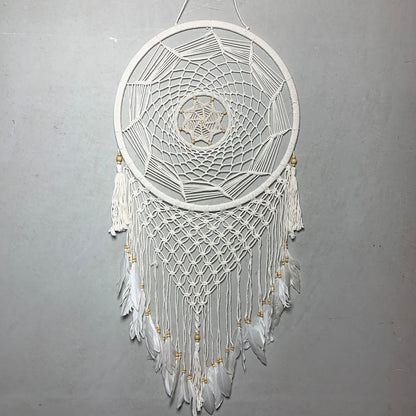 Dreamcatcher White Web 50cm