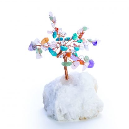 Large Mixed Gemstone Tree