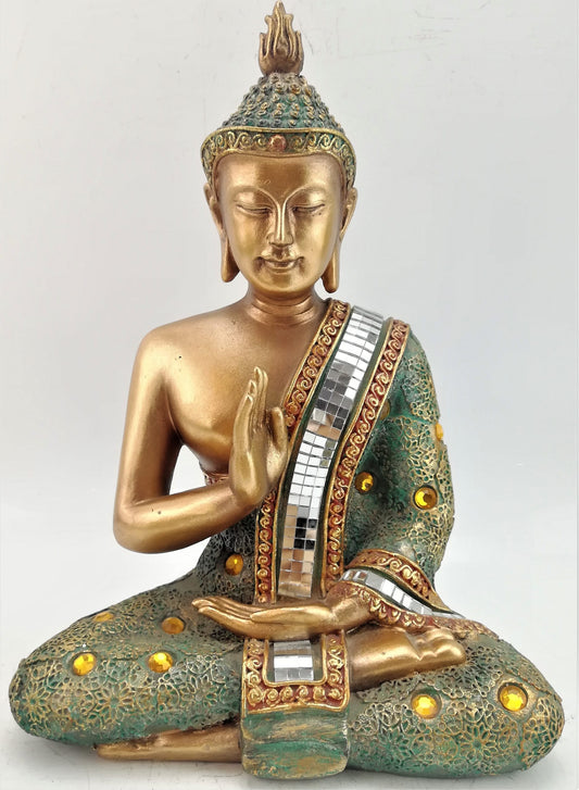 Buddha Meditating Gold