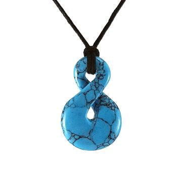 Turquoise Howlite Infinity