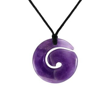 Amethyst Large Koru