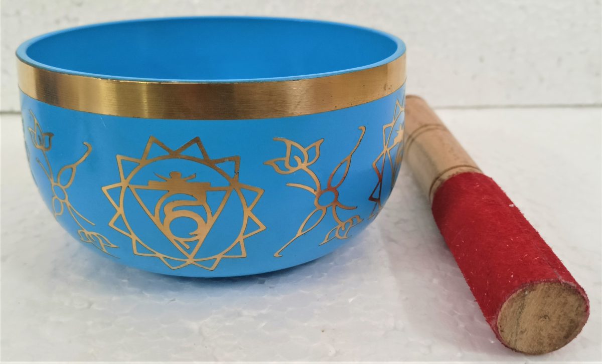 Chakra Singing Bowl Sky Blue