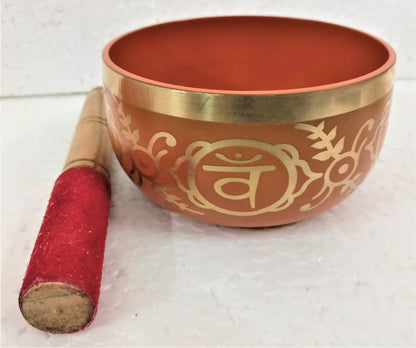 Chakra Singing Bowl Orange