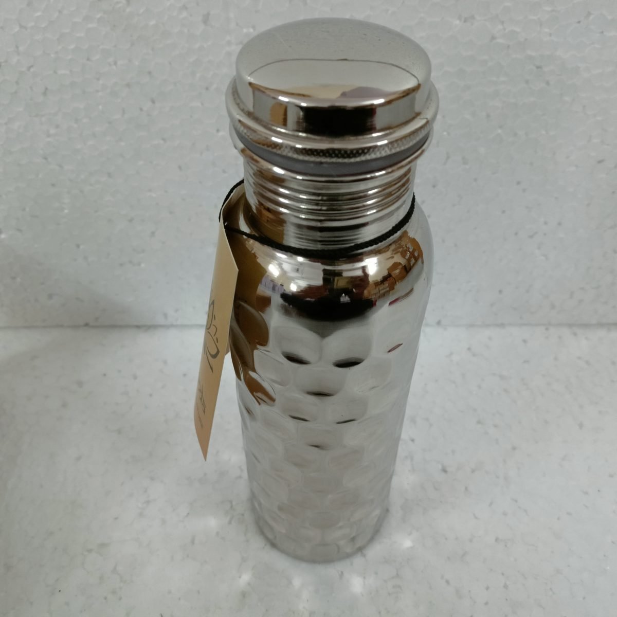 Antique Silver Finish Bottle