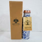 Copper Blue Floral Bottle