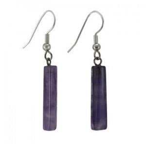 Crystal Bar Earrings