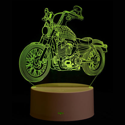 Motorbike Colour Changing Night Light