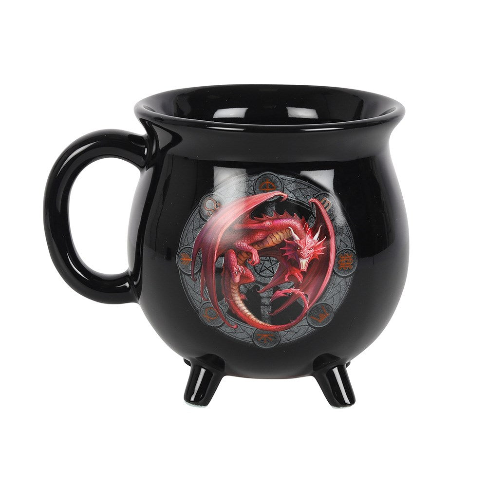 Lammas Colour Changing Dragon Mug by Anne Stokes