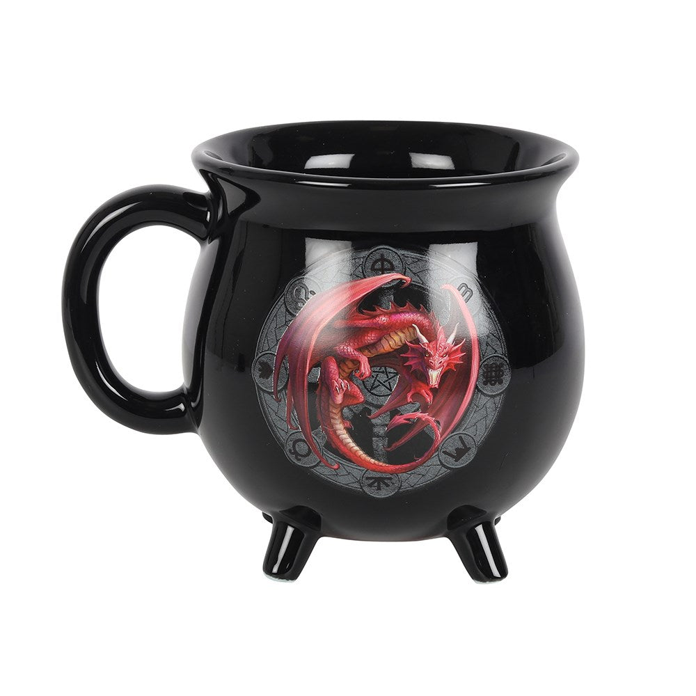 Lammas Colour Changing Dragon Mug by Anne Stokes