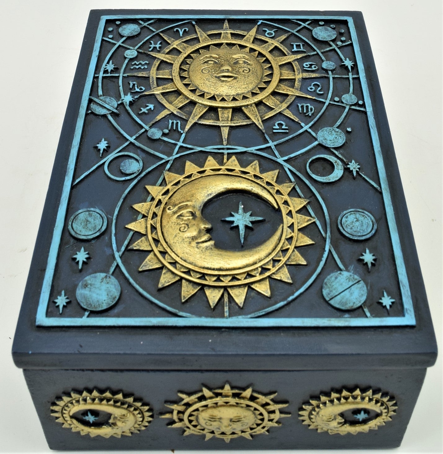 Blue Moon And Star Tarot Box