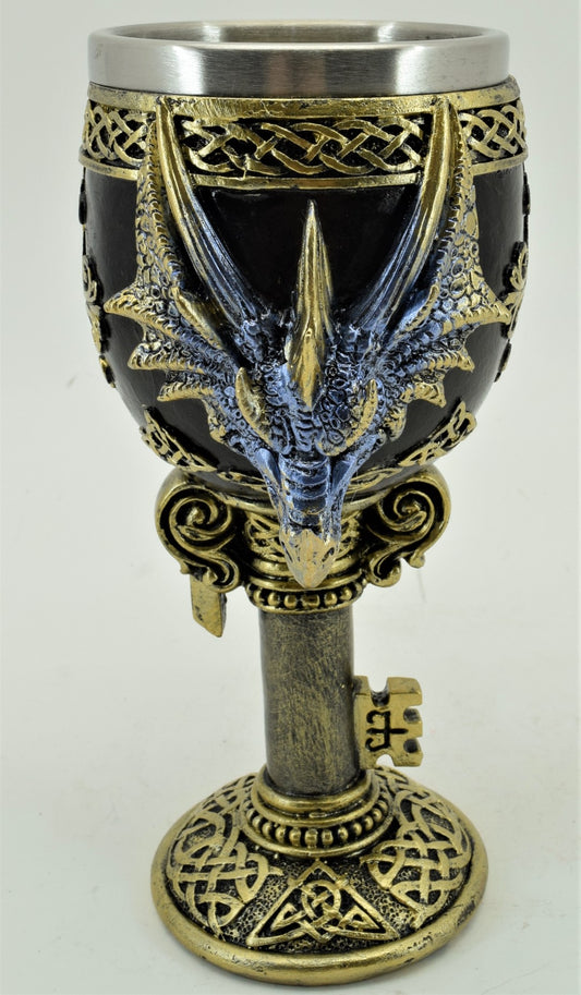 Blue Dragon Goblet