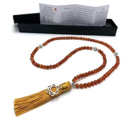 Mala Beads with Tassel Chakra Charm