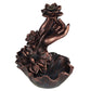 Lotus & Hand Bronze Backflow