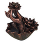 Lotus & Hand Bronze Backflow