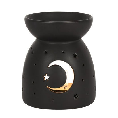 Black Mystical Oil Burner