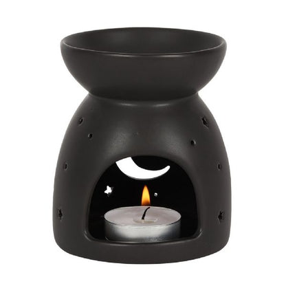 Black Mystical Oil Burner