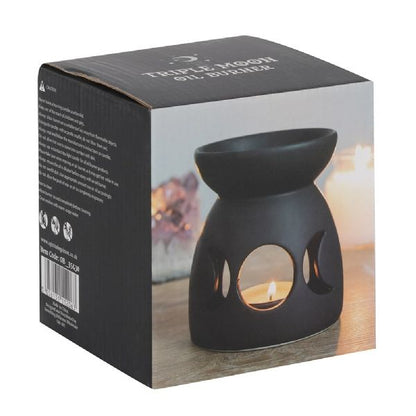 Black Mystical Oil Burner