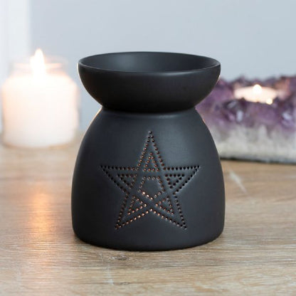 Black Mystical Oil Burner