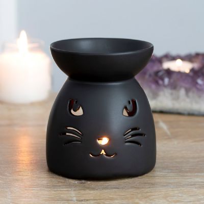 Black Mystical Oil Burner