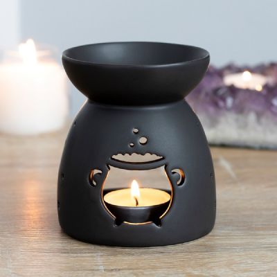 Black Mystical Oil Burner