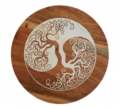 Spiritual Accents Yin Yang Tree of Life Stand