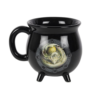 Ostara Colour Changing Dragon Mug by Anne Stokes