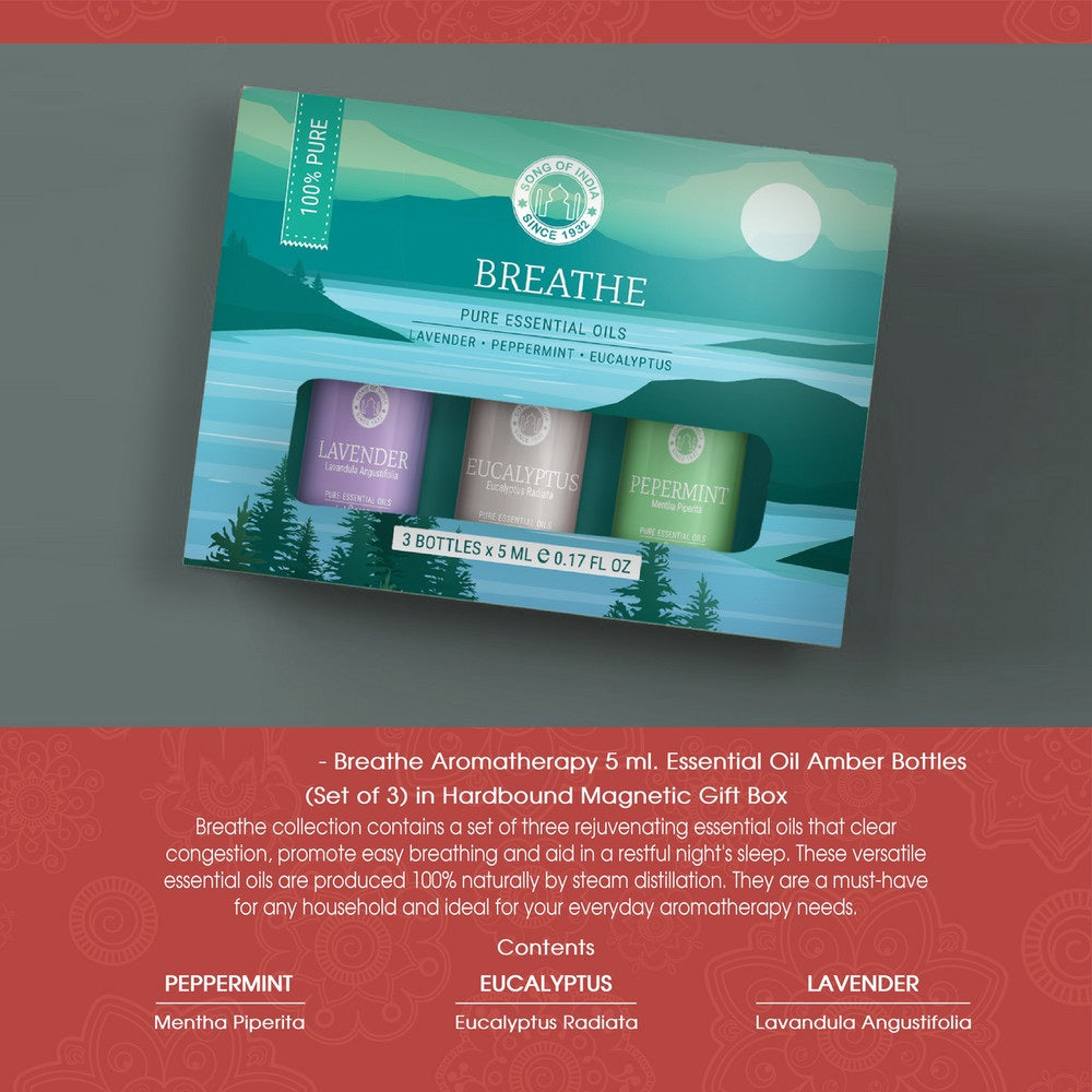 Breathe Essential Oil Gift Pack