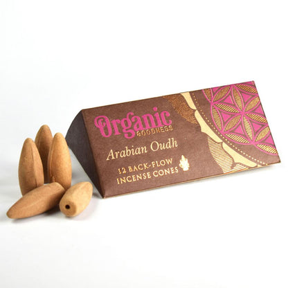 Organic Goodness Backflow Incense Cones