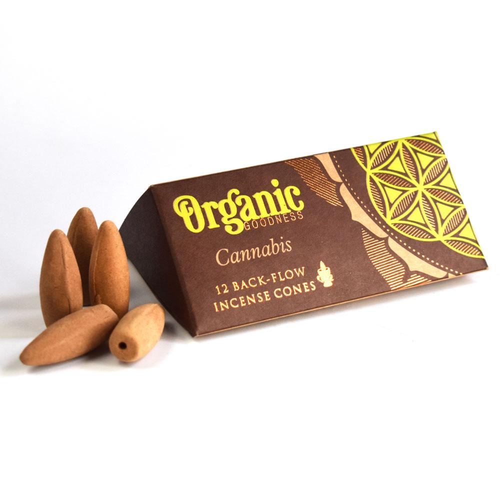 Organic Goodness Backflow Incense Cones