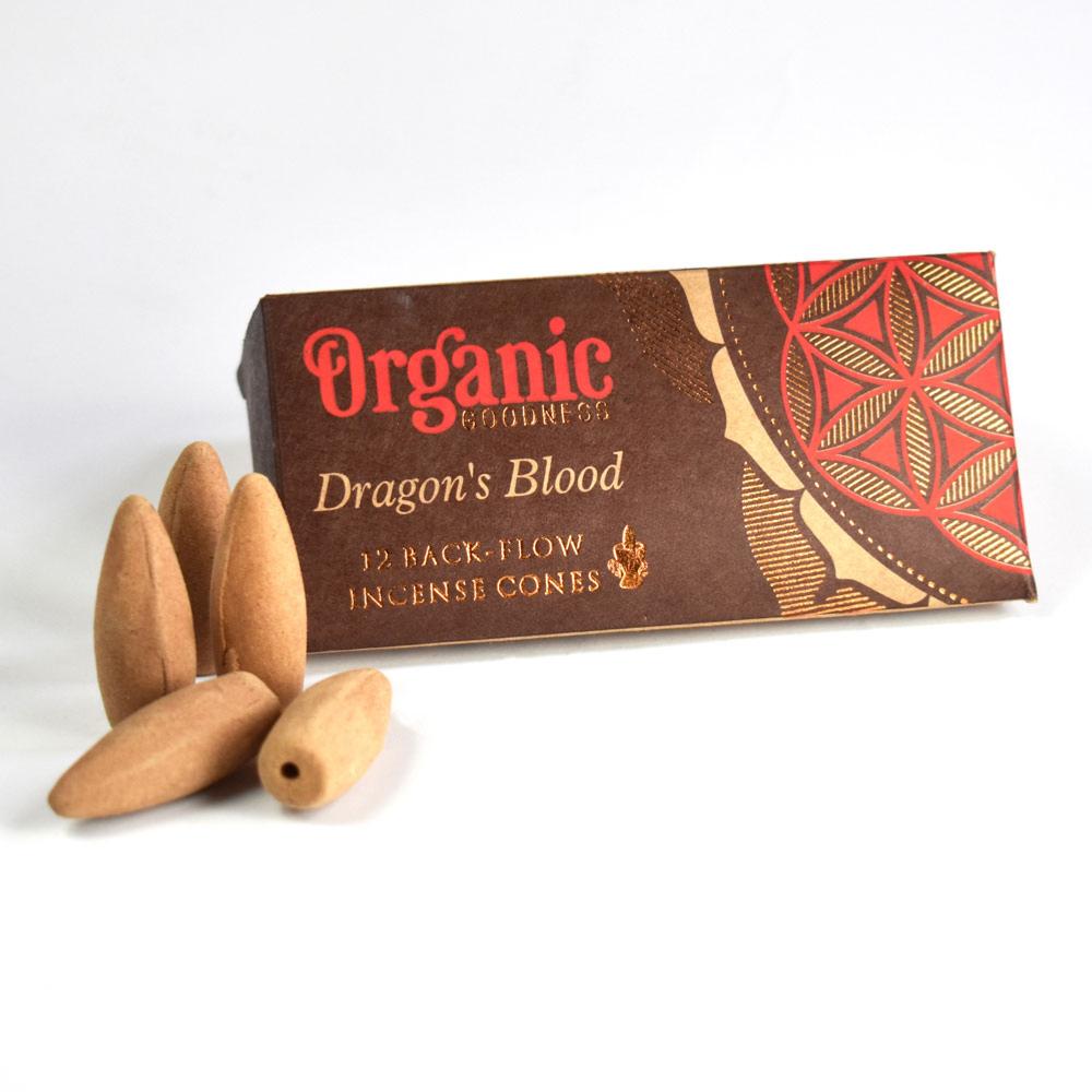 Organic Goodness Backflow Incense Cones