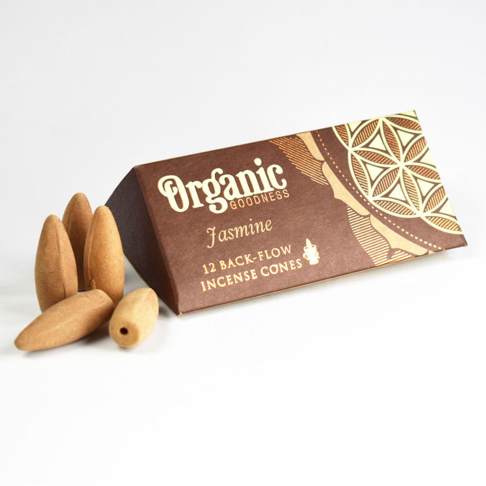 Organic Goodness Backflow Incense Cones