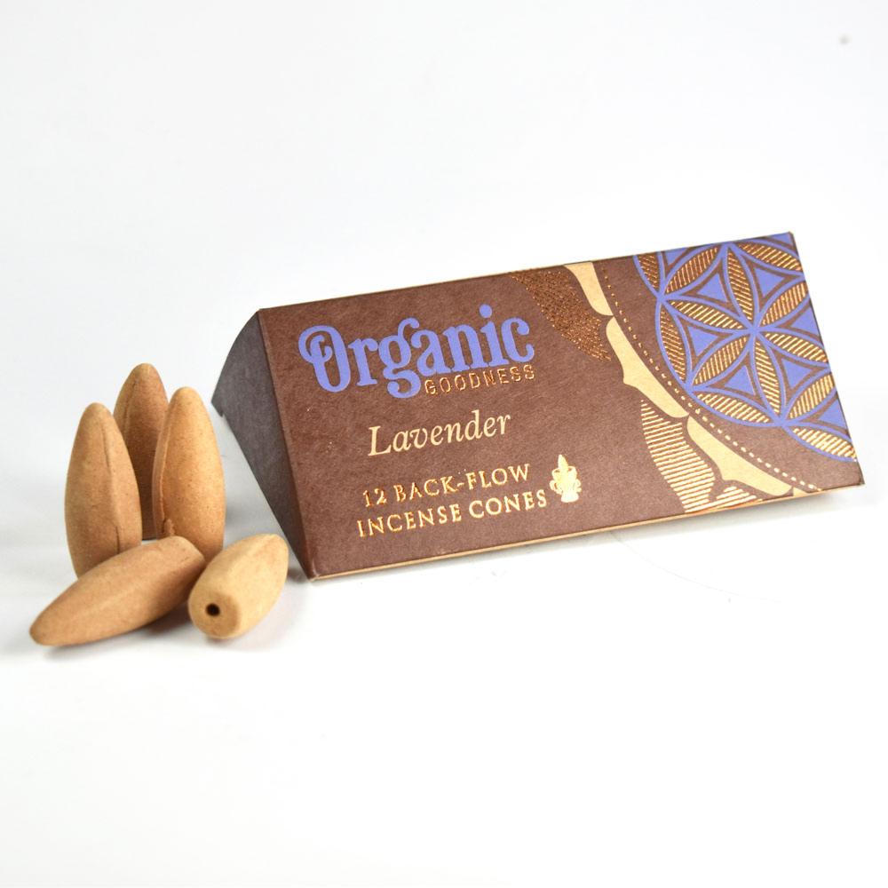 Organic Goodness Backflow Incense Cones