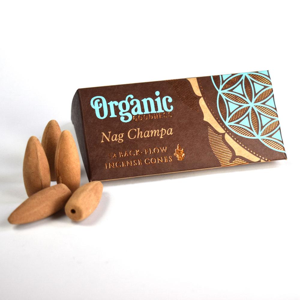 Organic Goodness Backflow Incense Cones