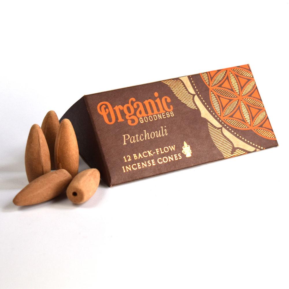 Organic Goodness Backflow Incense Cones