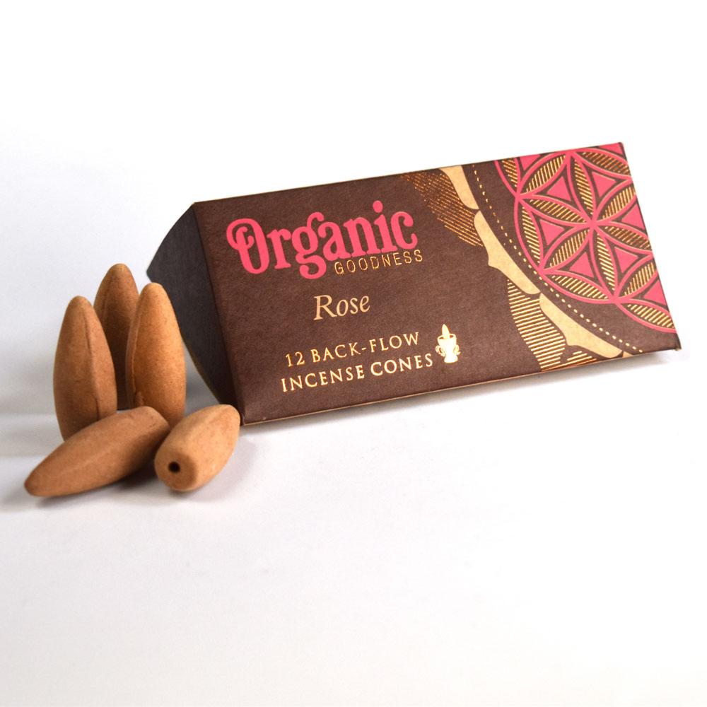 Organic Goodness Backflow Incense Cones