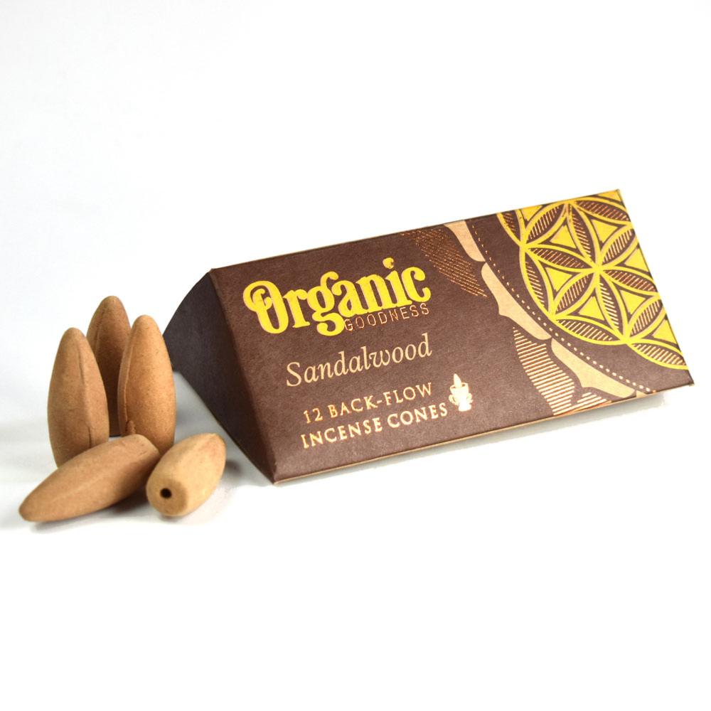 Organic Goodness Backflow Incense Cones