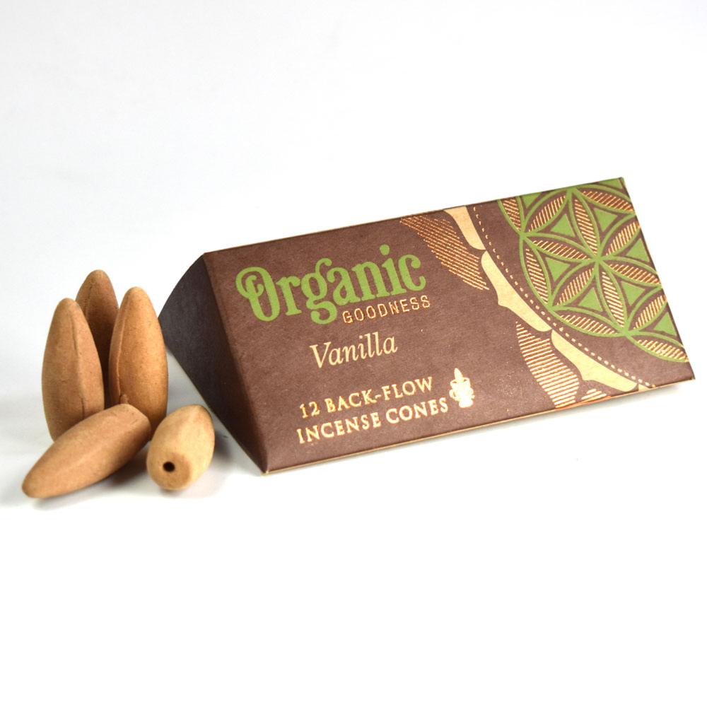 Organic Goodness Backflow Incense Cones