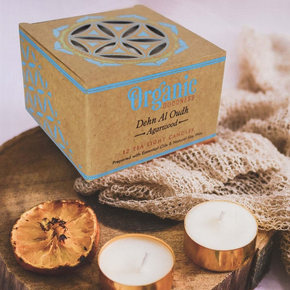 Organic Goodness Tealight Candles