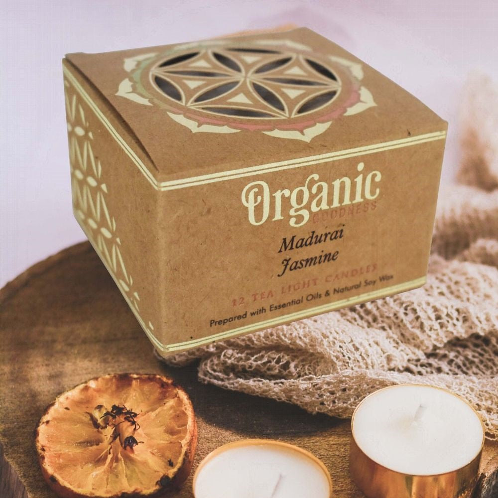 Organic Goodness Tealight Candles