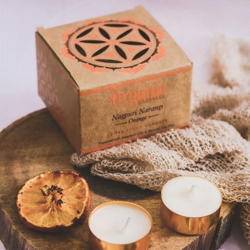 Organic Goodness Tealight Candles