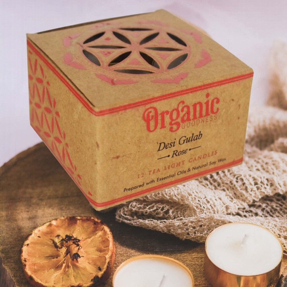 Organic Goodness Tealight Candles