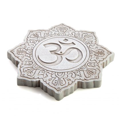 Stone Om Incense Burner